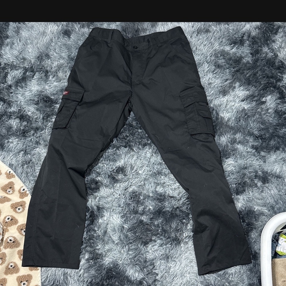 Men's Black Cargo Pants